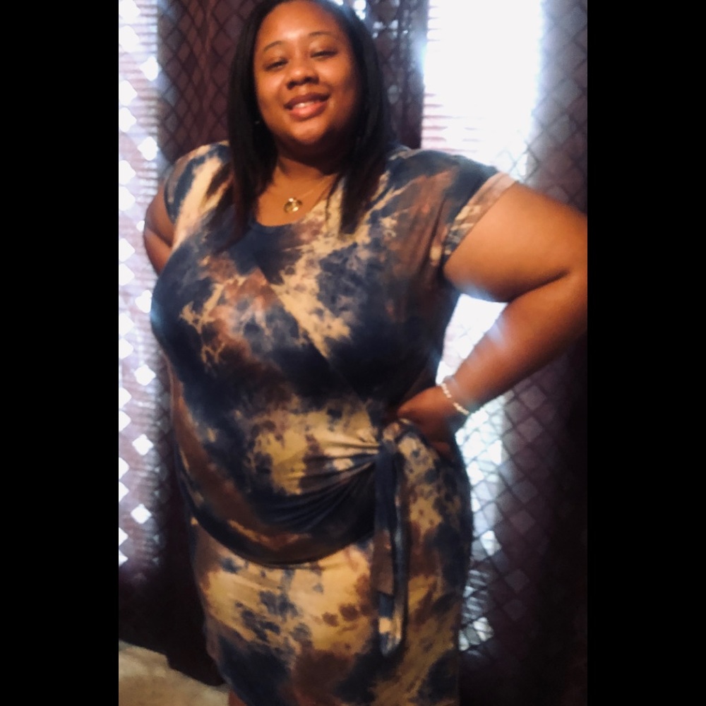 Good Vibes Chill  Dress for curvy ladies